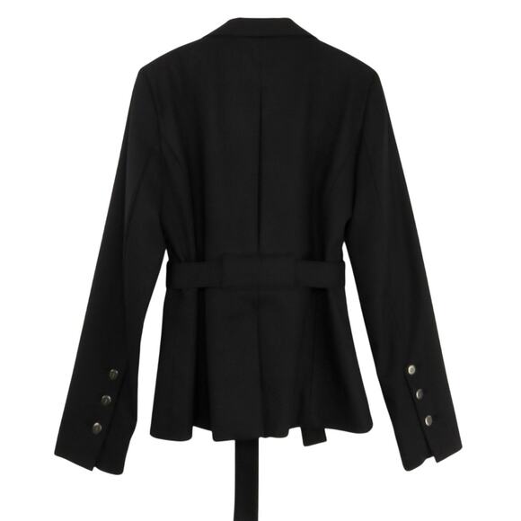 Larry Levine Black Women's Pantsuit Blazer & Straight Leg Dress Pants 4 Small - Picture 4 of 9